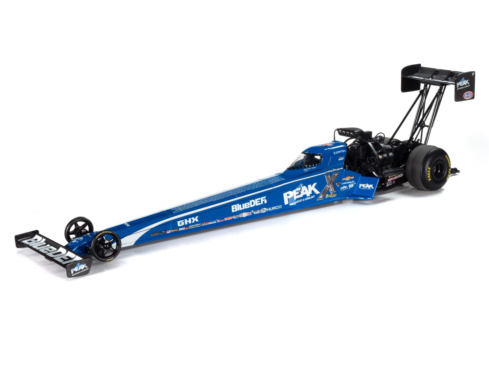 auto-world-brittany-force-peak-dragster-miniature-1-24-2024 image 1