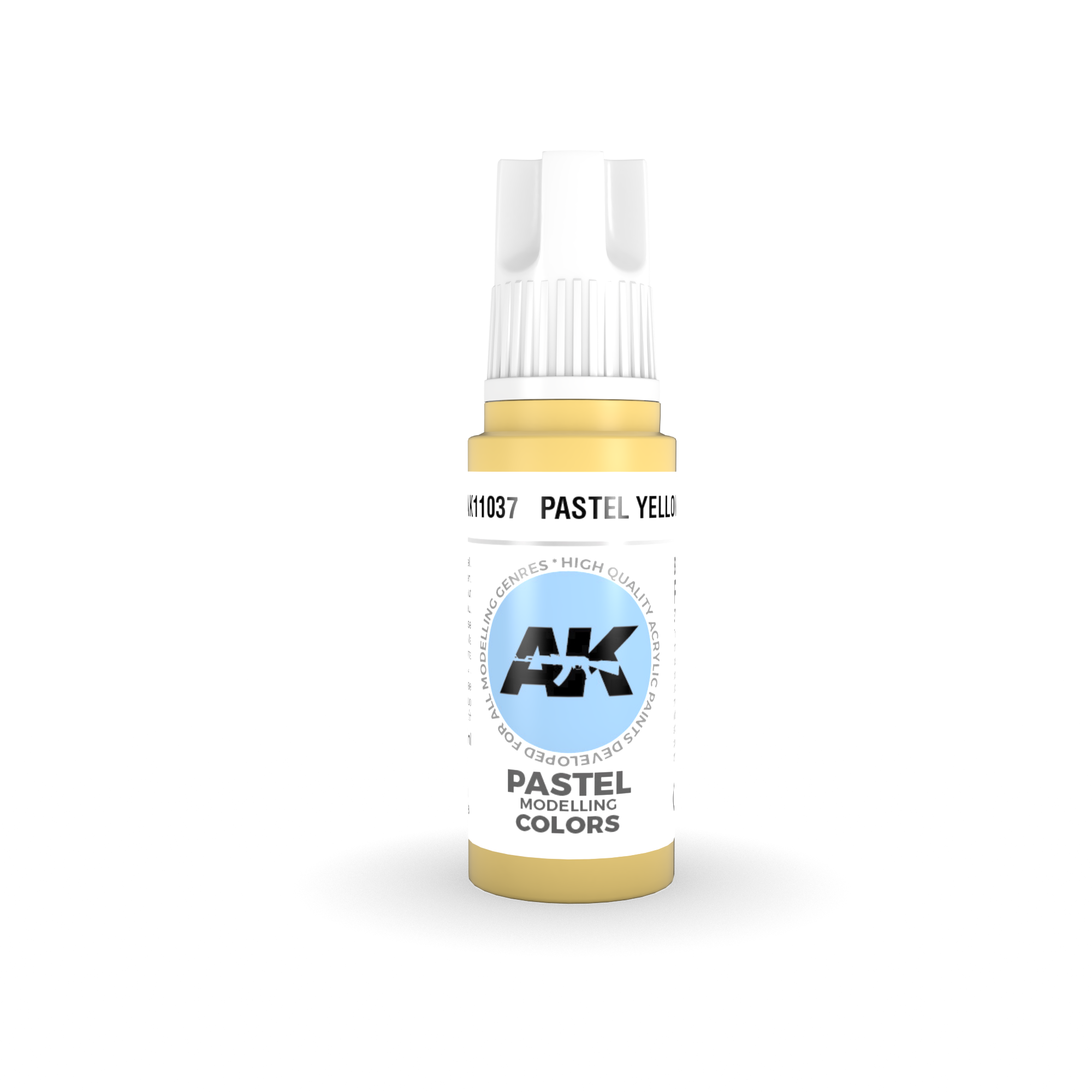 ak-interactive-3g-peinture-jaune-pastel-17ml-acrylique image 1