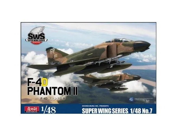 zoukei-mura-sws-4807-f-4d-phantom-ii-maquette-avion-1-48 image 1