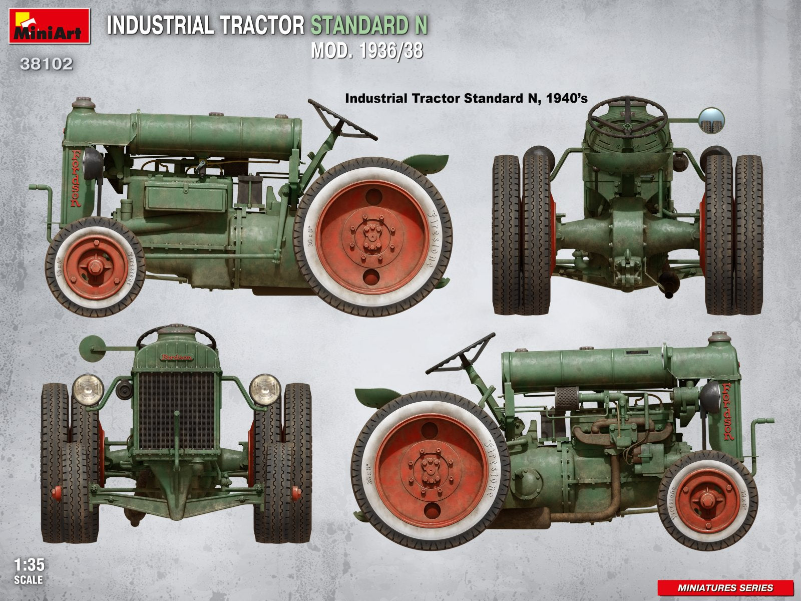 miniart-38102-tracteur-standard-n-maquette-1-35-ww2 image 2