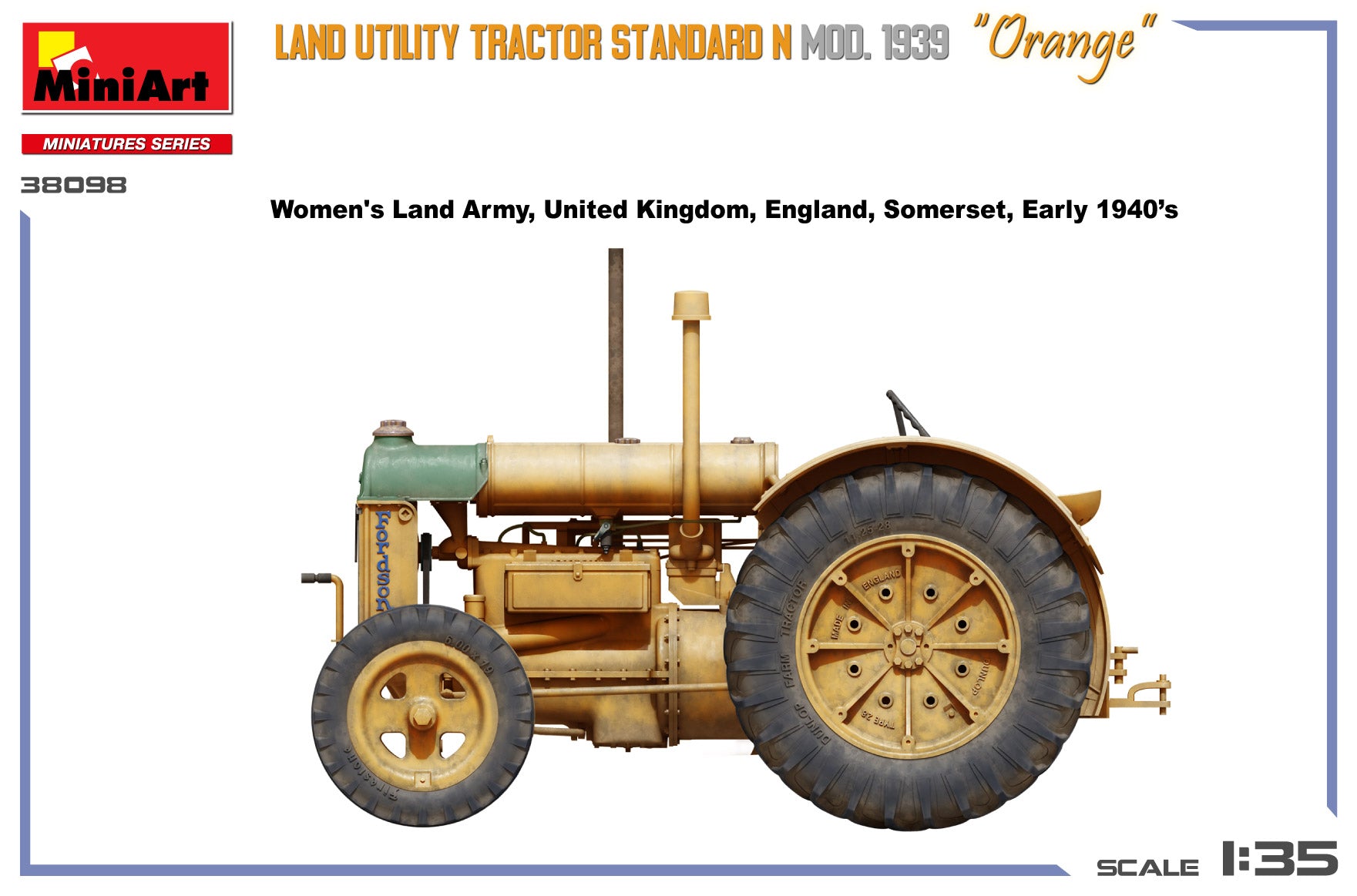 miniart-38098-tracteur-standard-n-orange-1939-maquette-1-35 image 8
