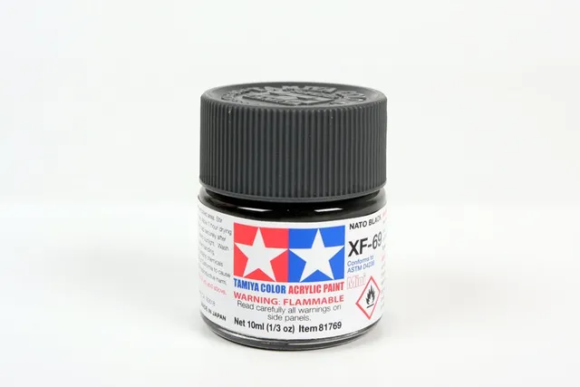tamiya-xf69-peinture-acrylique-noir-otan-mat-10ml image 1