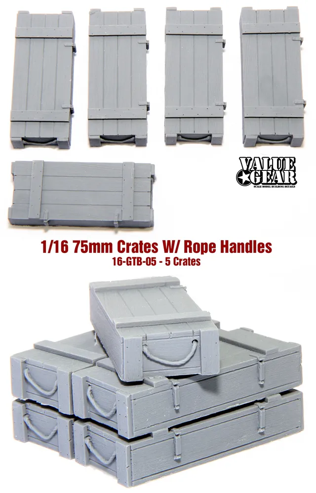 value-gear-16gtb05-caisses-munitions-1-16-lot-5-pcs image 1