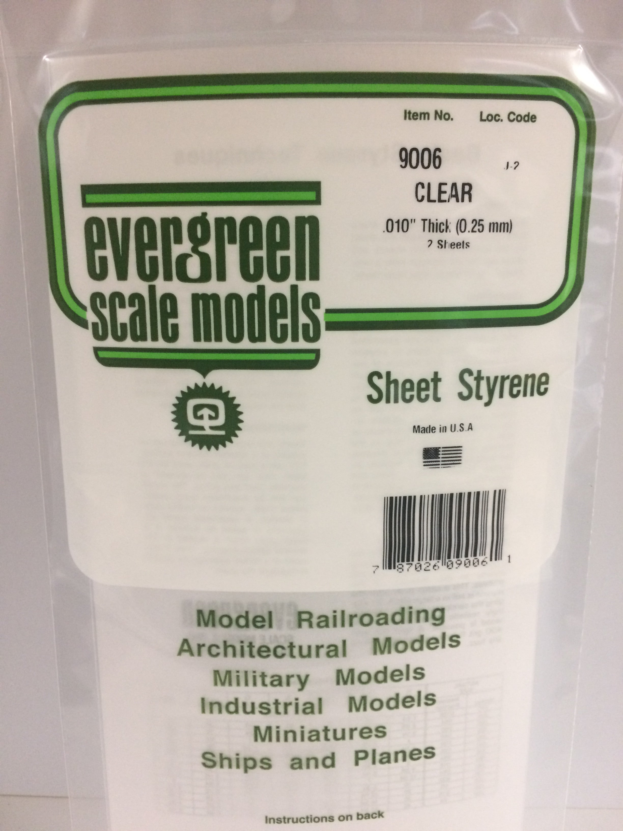 evergreen-sheets-9006-plaque-polystyr-ne-transparent-2-feuilles image 1