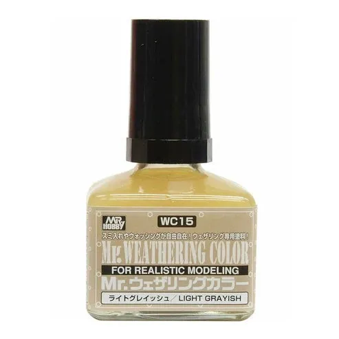 mr-hobby-wc15-weathering-color-light-grayish-peinture-patine-40ml image 1