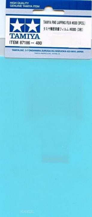 tamiya-87186-fine-lapping-film-6000-outil-pon-age-3pcs image 1