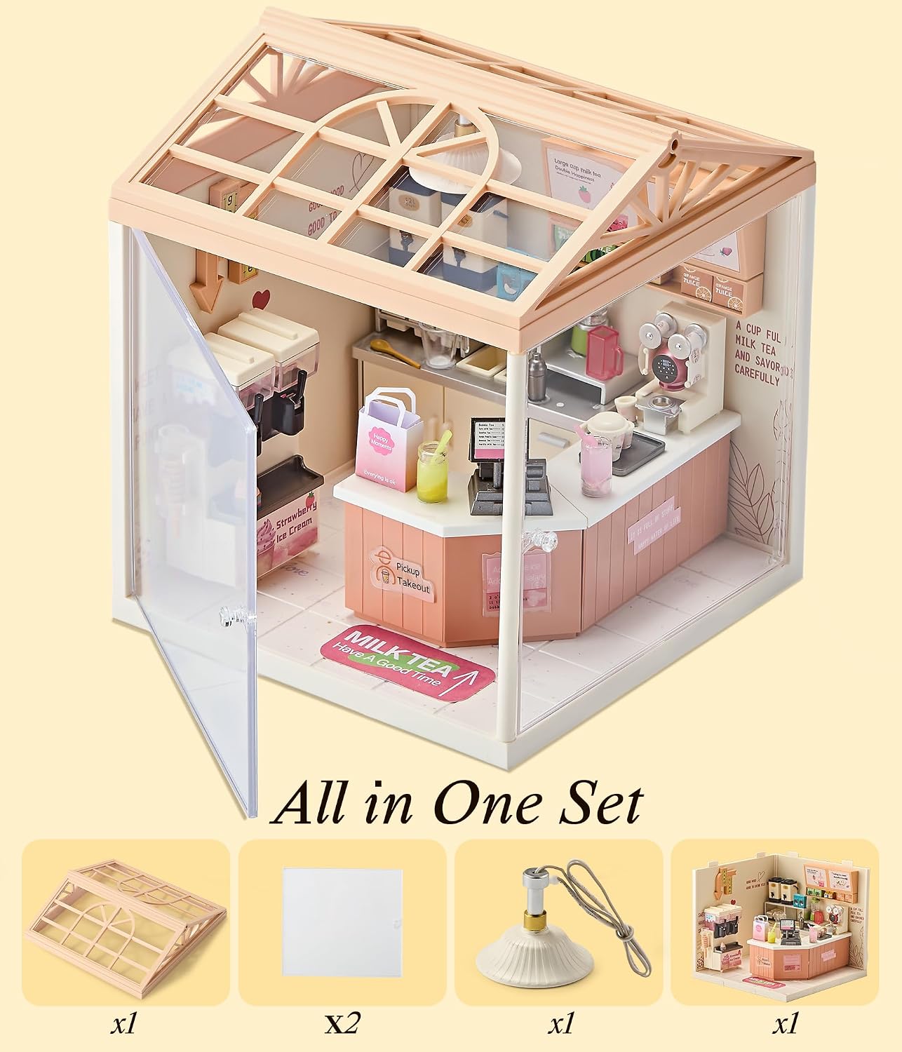 fairy-care-dreamy-bay-scene-fc-dbs8002-maison-miniature-milk-tea image 6