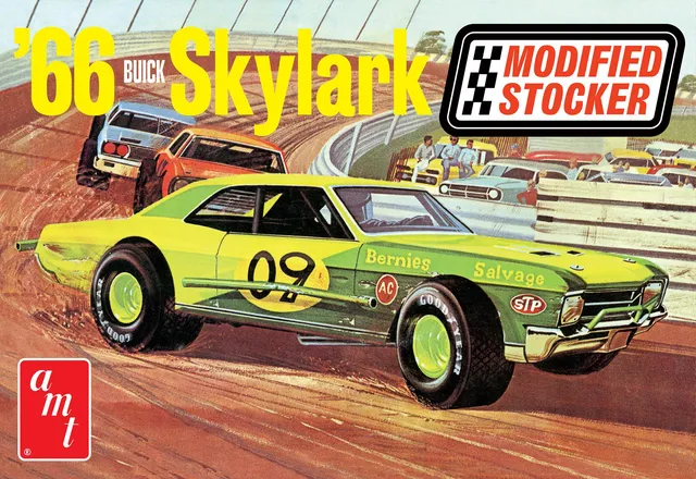 amt-1966-buick-skylark-modified-stocker-maquette-voiture-1-25 image 1
