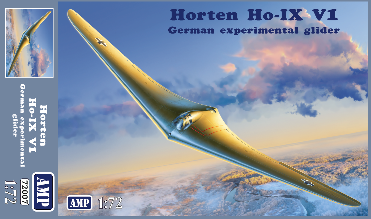 amp-horten-ho-ix-v1-72007-maquette-avion-1-72-aile image 1