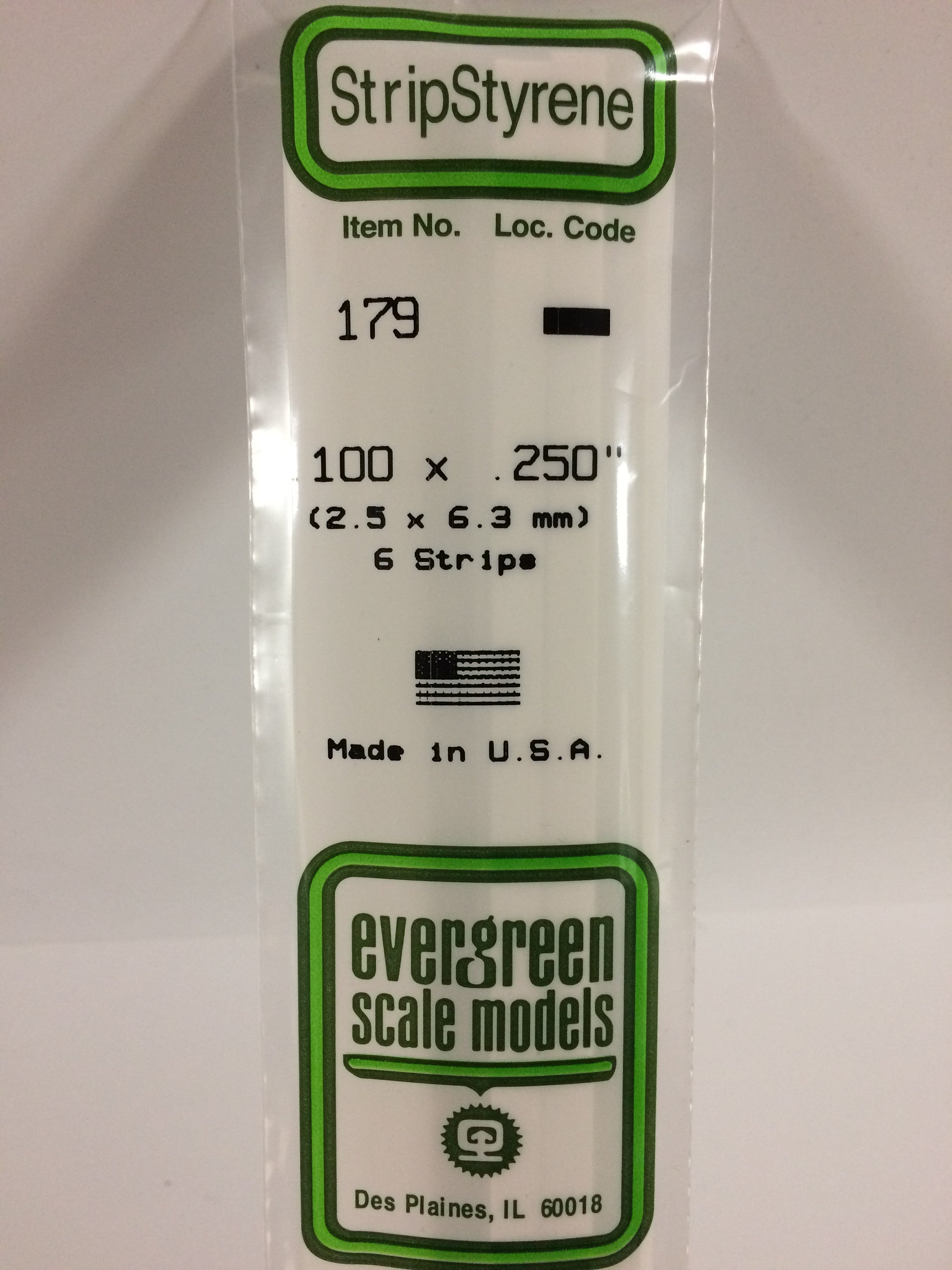evergreen-strips-179-baguette-polystyr-ne-2x4-8mm-x6 image 1