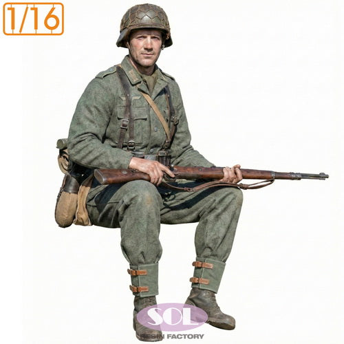 sol-resin-mm769-figurine-1-16-infanterie-allemande-kar98k image 1