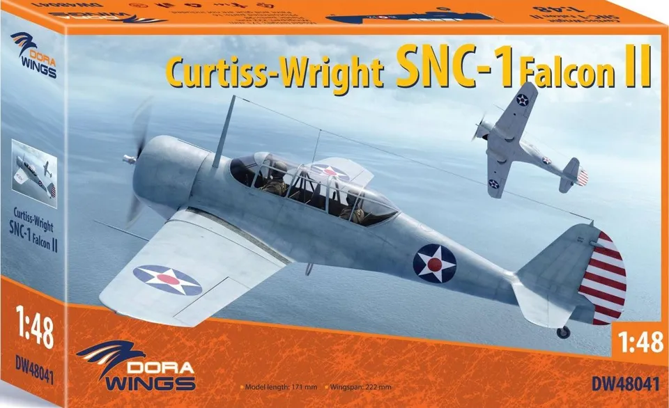 dora-wings-curtiss-snc-1-falcon-ii-1-48-kit-maquette-entra-nement image 1