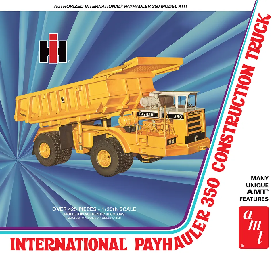 amt-international-payhauler-350-maquette-1-25-camion-benne-428-pcs image 1