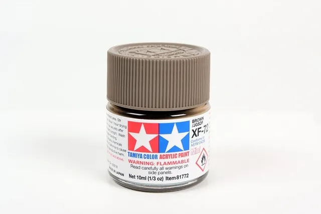 tamiya-xf72-jgsdf-brown-peinture-acrylique-mat-10-ml image 1
