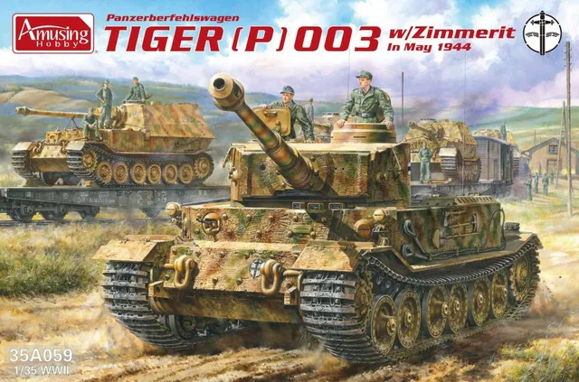 amusing-hobby-35a059-tiger-p-003-maquette-char-1-35 image 1