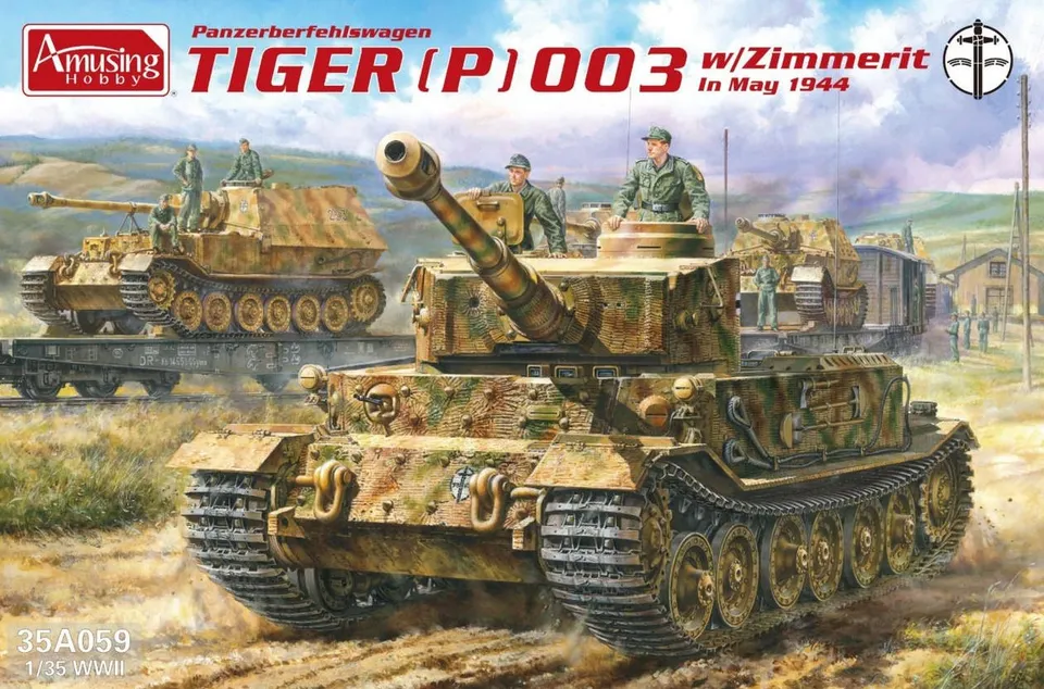 amusing-hobby-35a059-tiger-p-003-maquette-char-1-35 image 1