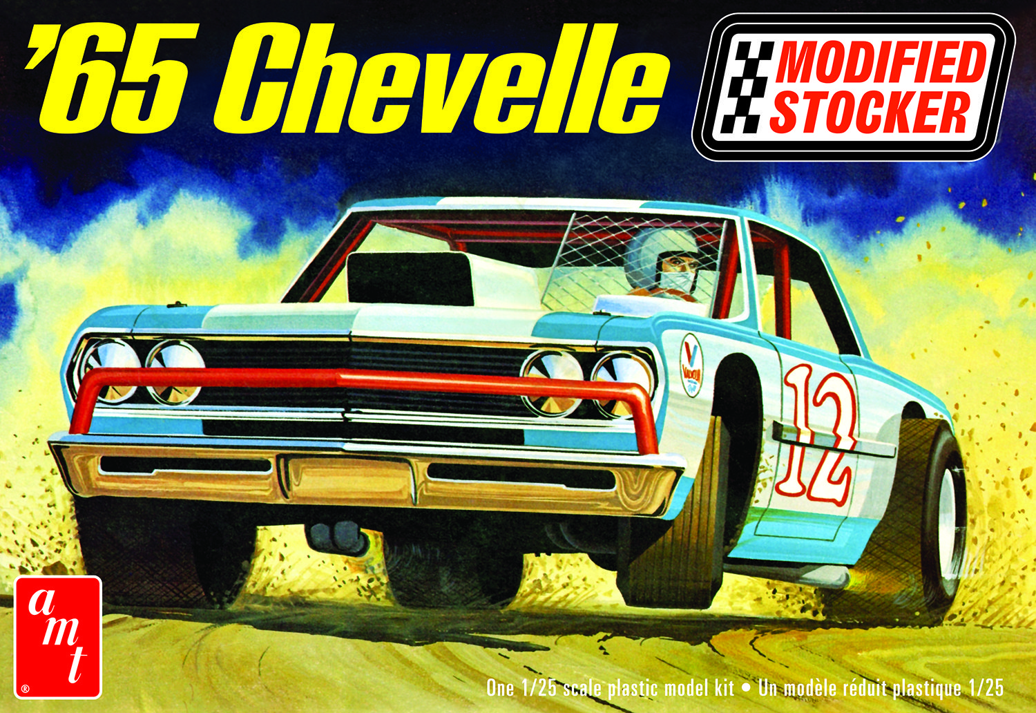 amt-1965-chevelle-modified-stocker-maquette-1-25-course image 1