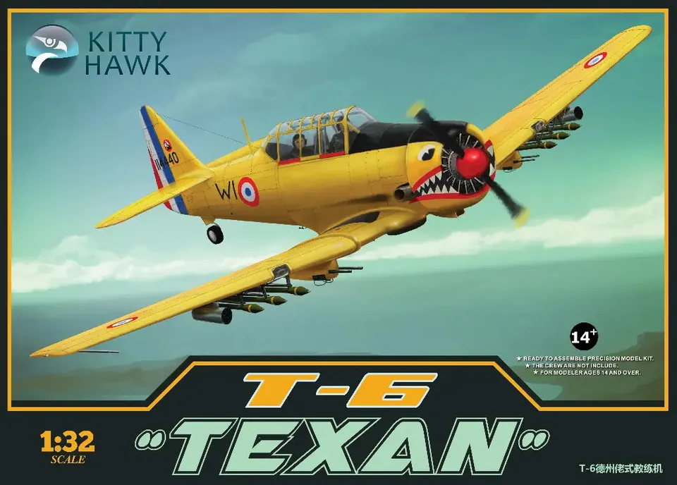 kitty-hawk-32002-harvard-ii-texas-1-32-avion image 1