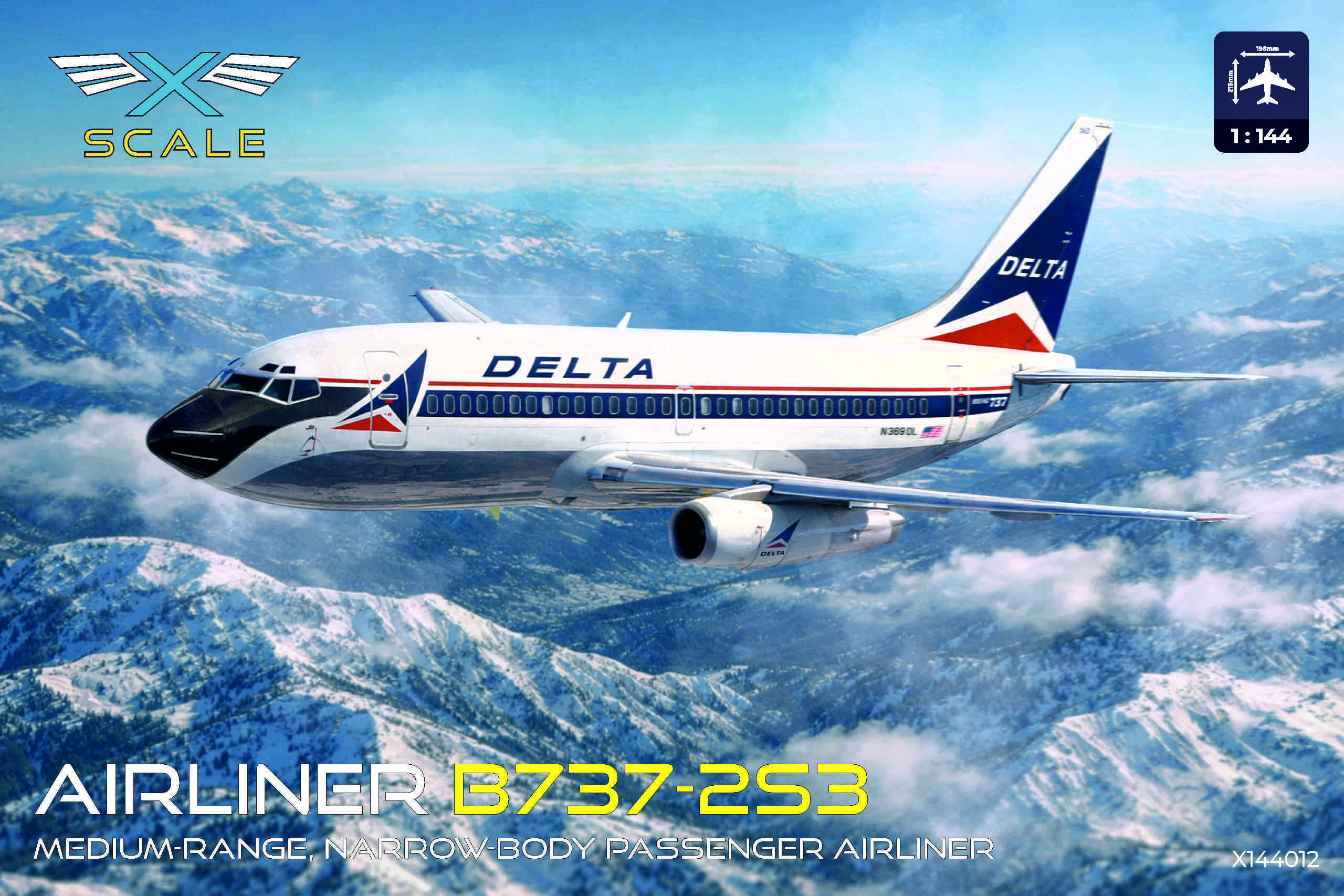 x-scale-b737-2s3-delta-airlines-d-cal-avion image 1