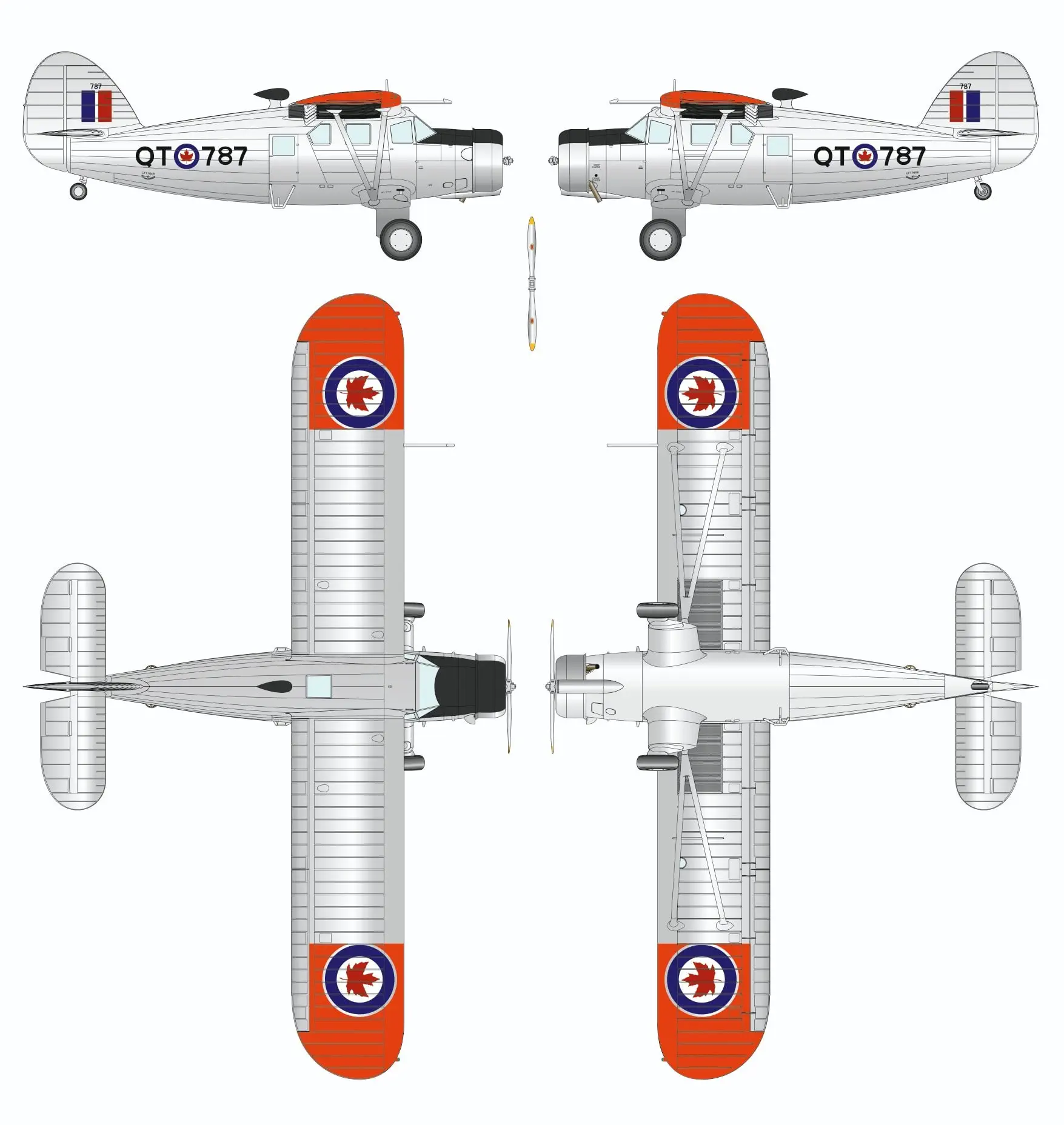 dora-wings-uc-64a-norseman-dw72036-maquette-avion-1-72 image 5