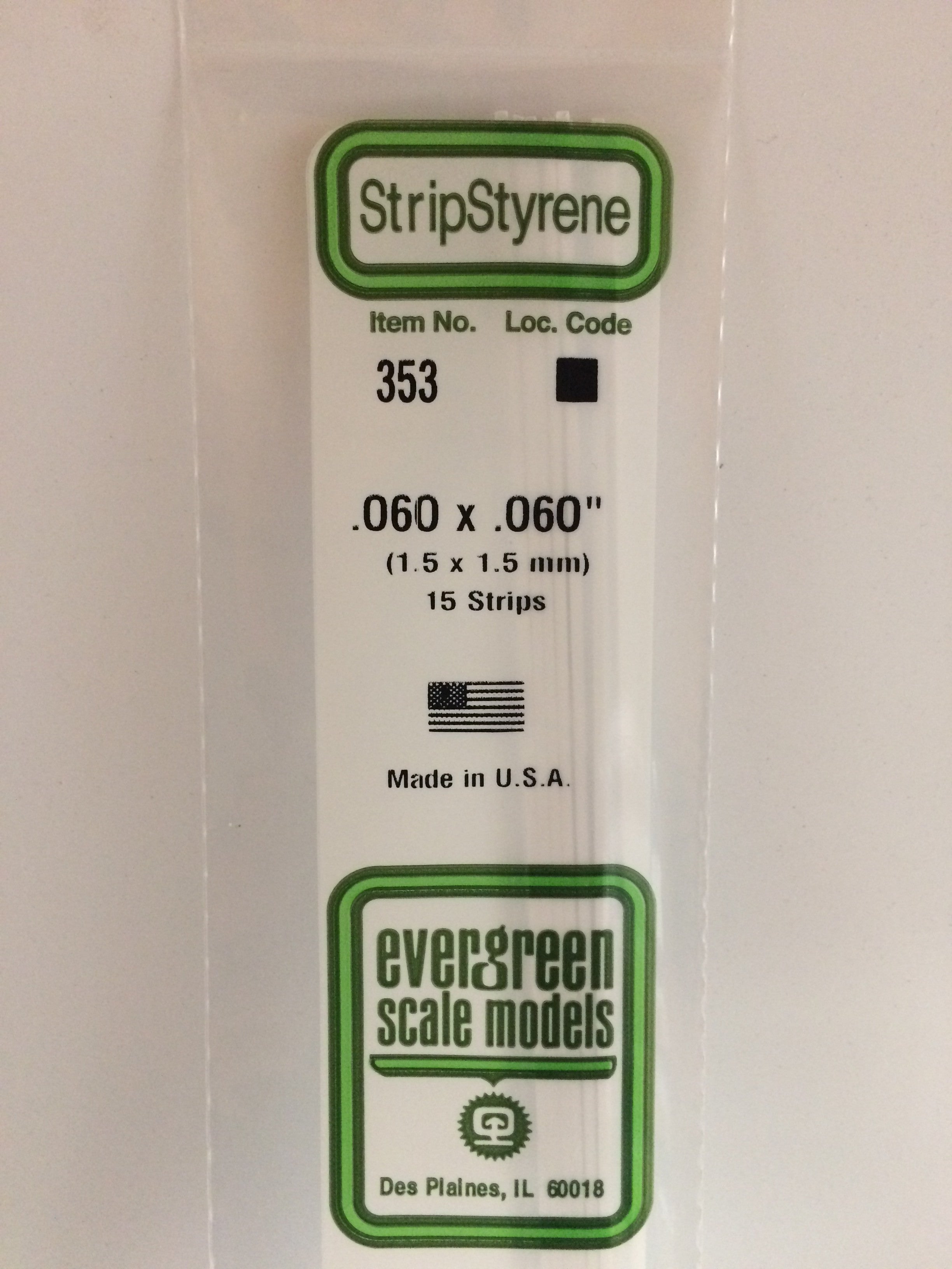 evergreen-strips-353-baguette-carr-e-blanche-1-5-mm-15-pi-ces image 1