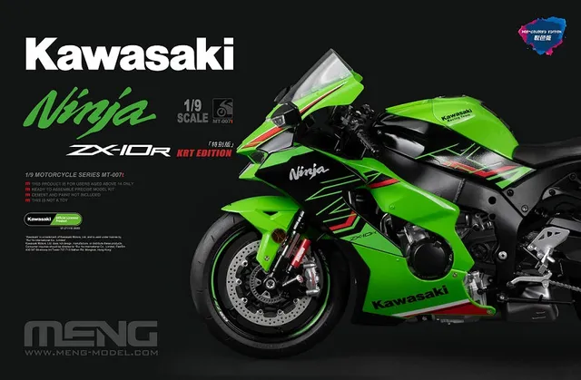 meng-mt007t-kawasaki-ninja-zx-10r-krt-maquette-moto-1-9 image 1