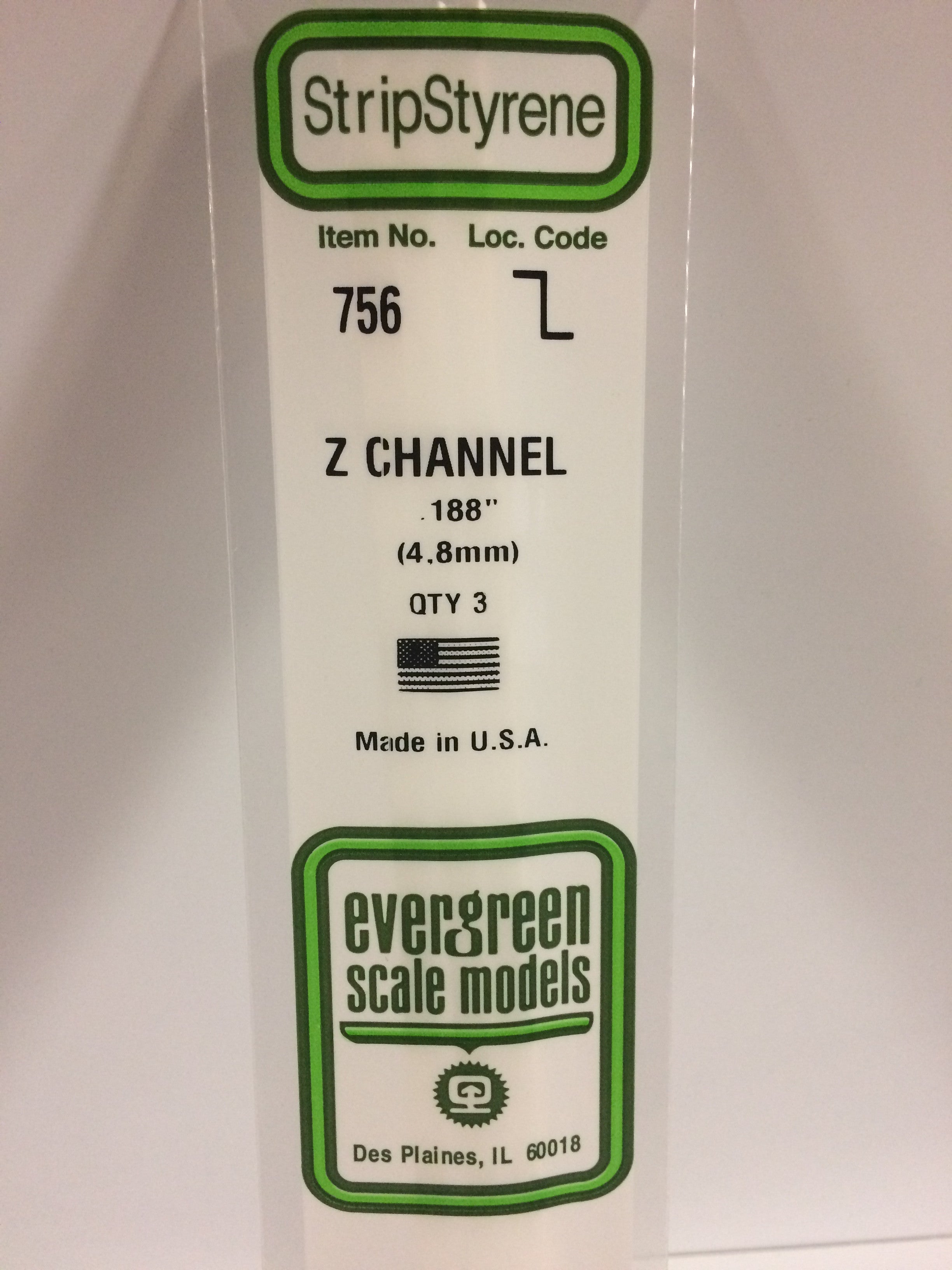 evergreen-shapes-756-profil-z-blanc-4-8-mm-lot-3 image 1