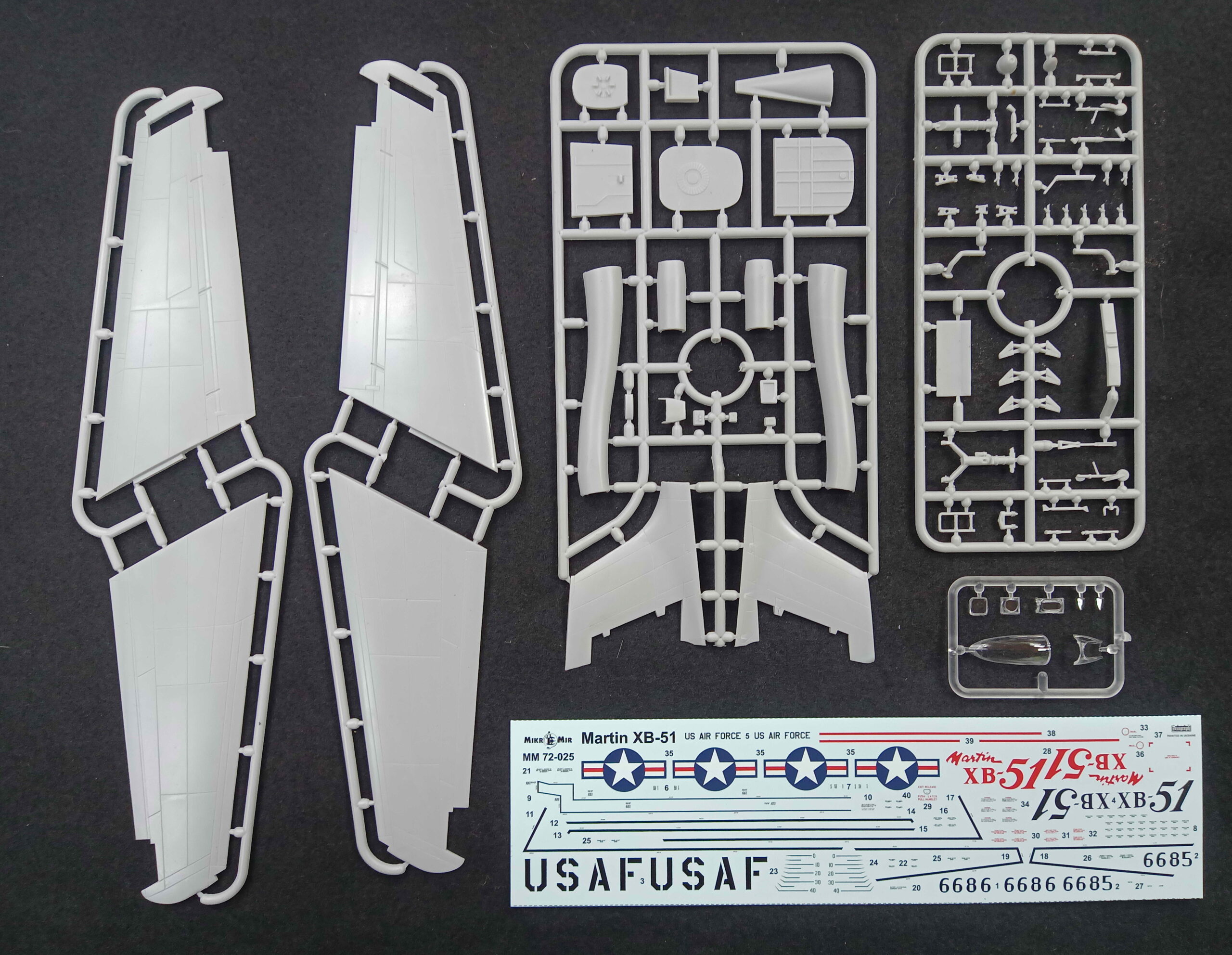 mikromir-martin-xb-51-072-025-maquette-avion-1-72 image 2