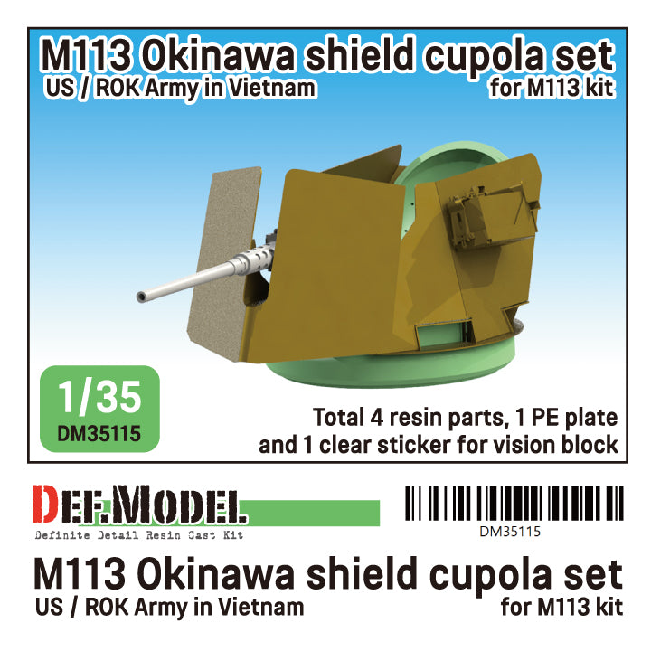 def-model-dm35115-m113-okinawa-shield-kit-am-lioration-1-35 image 1