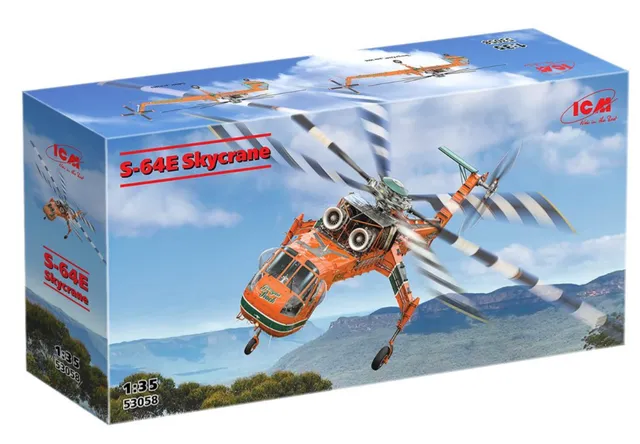 icm-53058-sikorsky-s-64e-skycrane-maquette-h-licopt-re-1-35 image 1