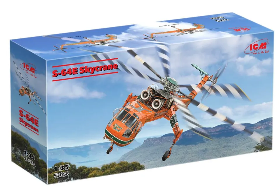 icm-53058-sikorsky-s-64e-skycrane-maquette-h-licopt-re-1-35 image 1