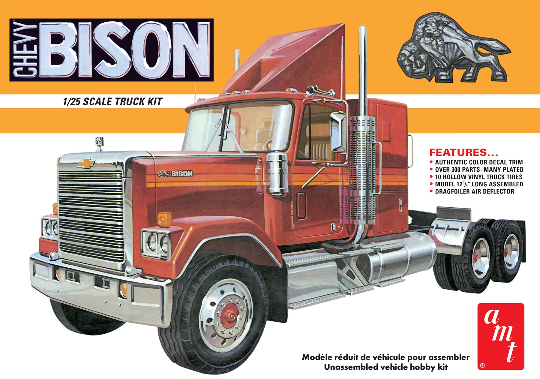amt-chevrolet-bison-maquette-camion-tracteur-1-25 image 1