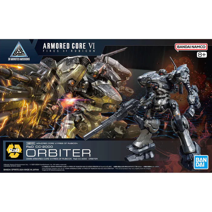 bandai-30mm-cc-2000-orbiter-armored-core-vi-maquette-sf-1-144 image 1