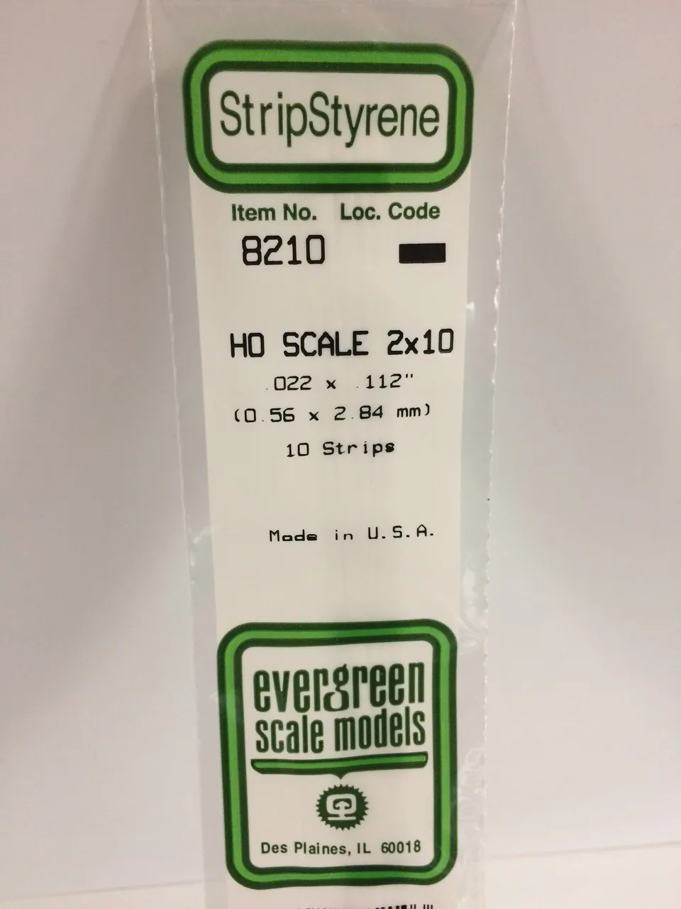 evergreen-strips-8210-baguette-ho-0-6x2-8mm-10-pi-ces image 1