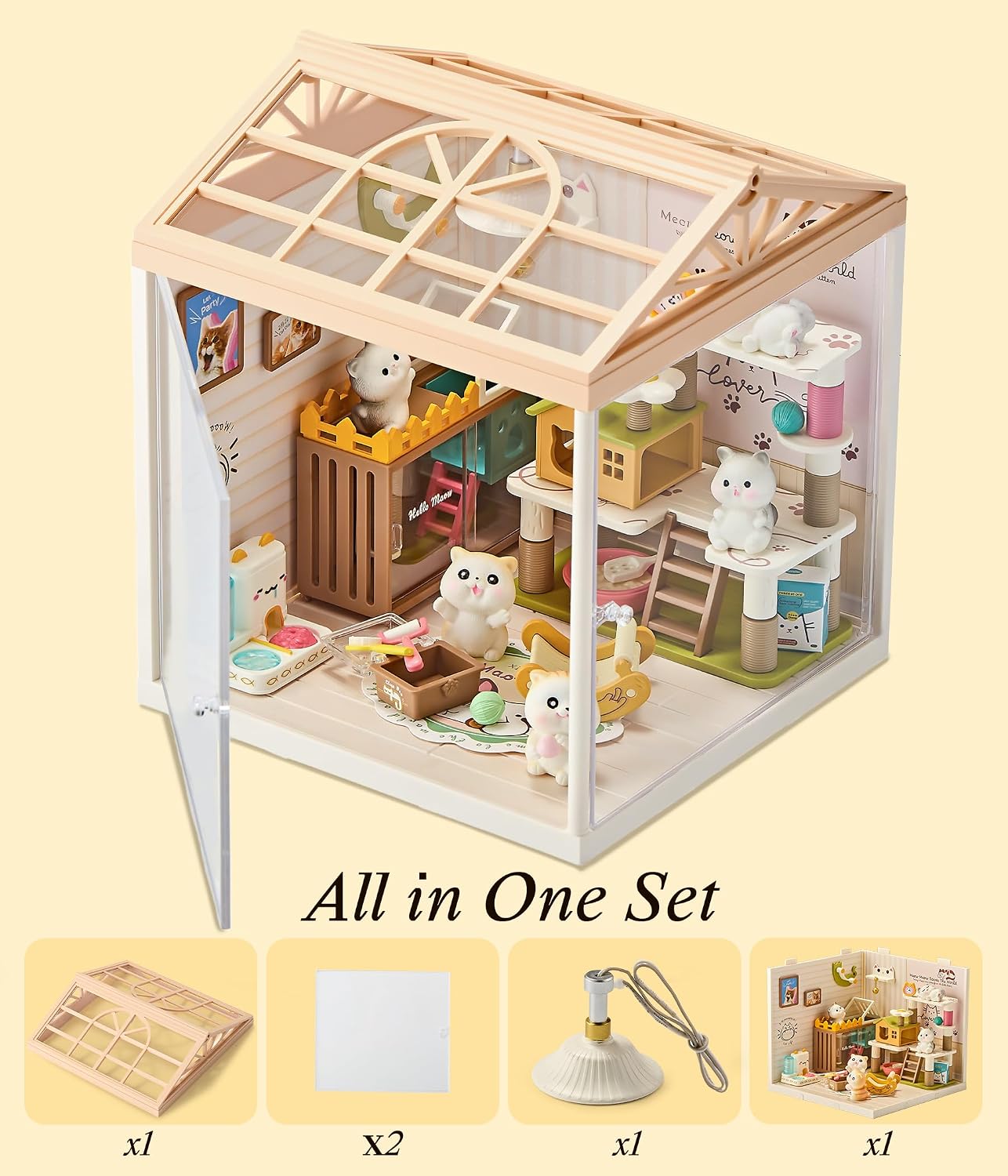 fairy-care-fc-dbs8012-dreamy-bay-scene-maison-miniature-chat-cat-life image 6