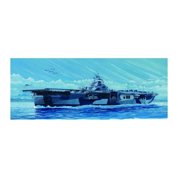 trumpeter-05730-uss-franklin-cv-13-maquette-bateau-1-700 image 1