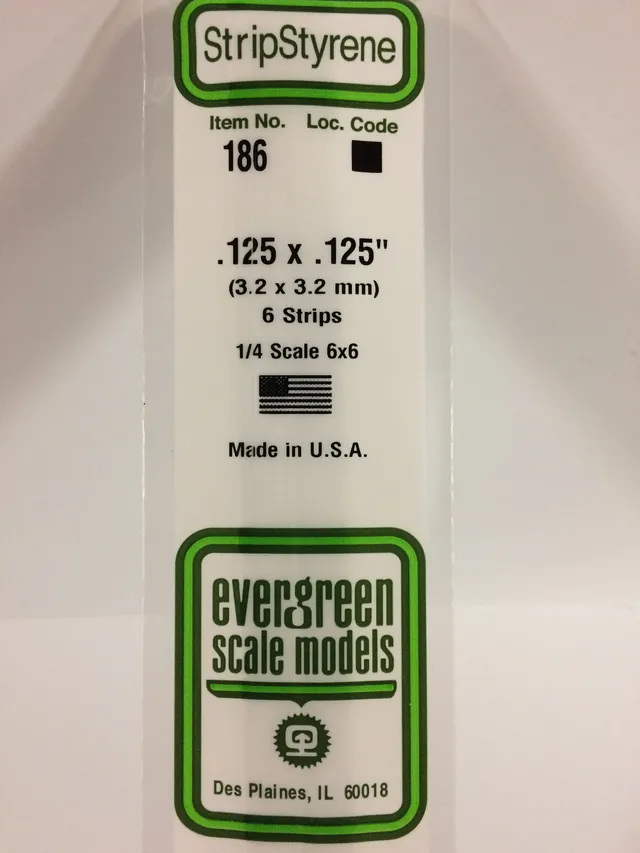 evergreen-strips-186-profil-carr-blanc-3-2-mm-6-pi-ces image 1