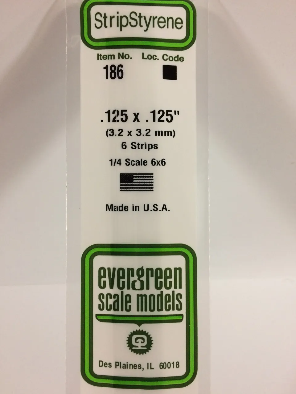 evergreen-strips-186-profil-carr-blanc-3-2-mm-6-pi-ces image 1