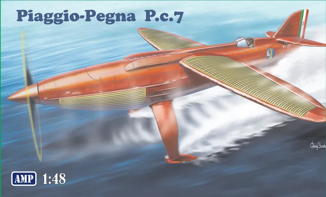 amp-piaggio-pegna-pc-7-maquette-hydravion-1-48 image 1