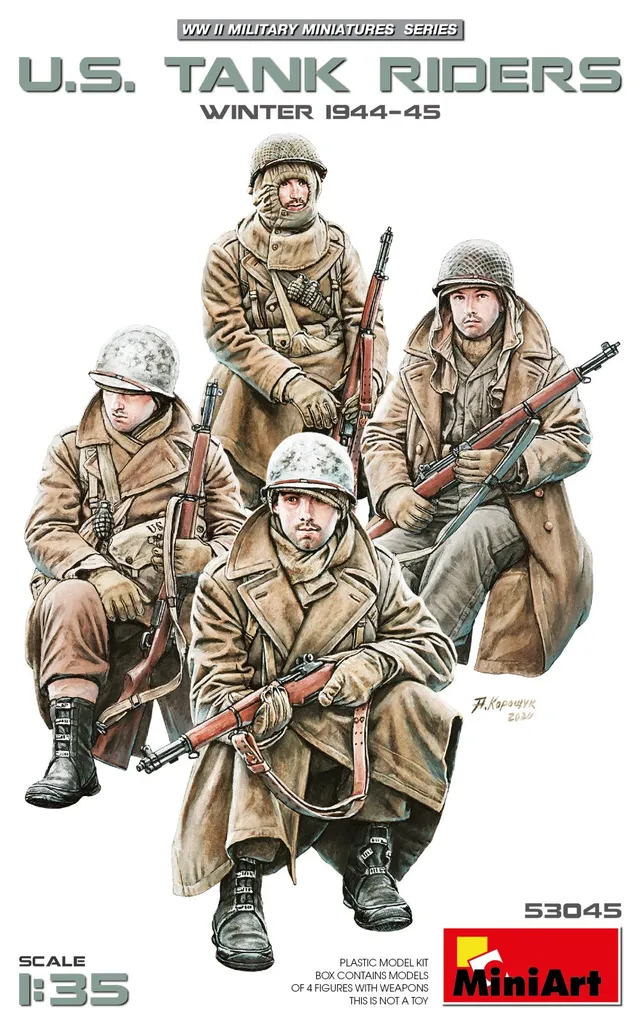 miniart-53045-tank-riders-figurines-1-35-hiver-1944-45 image 1