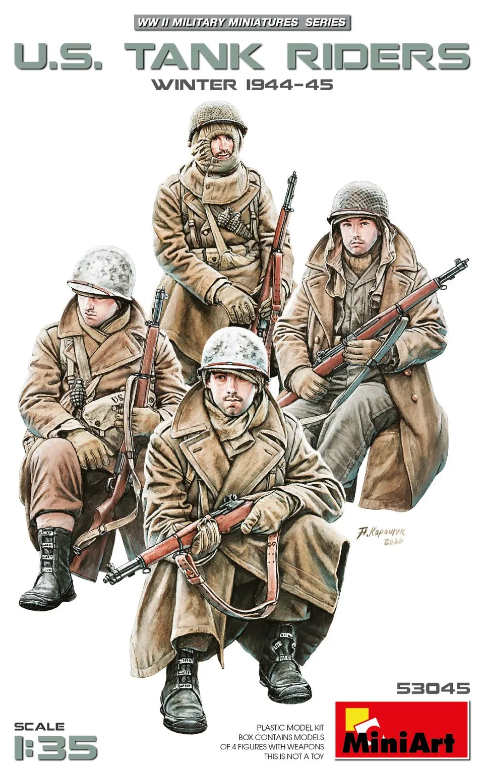 miniart-53045-tank-riders-figurines-1-35-hiver-1944-45 image 1