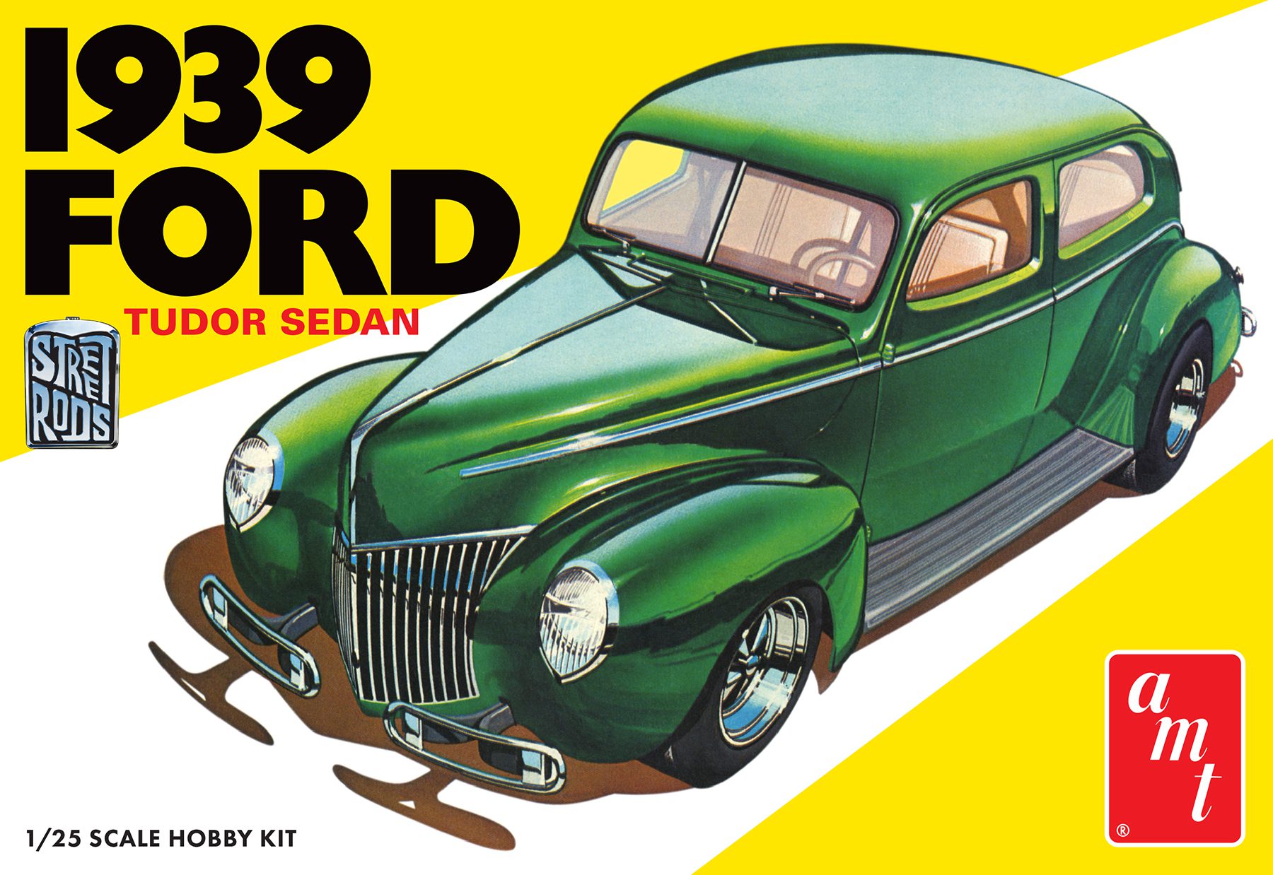 amt-ford-sedan-street-rod-1939-maquette-voiture-1-25 image 1
