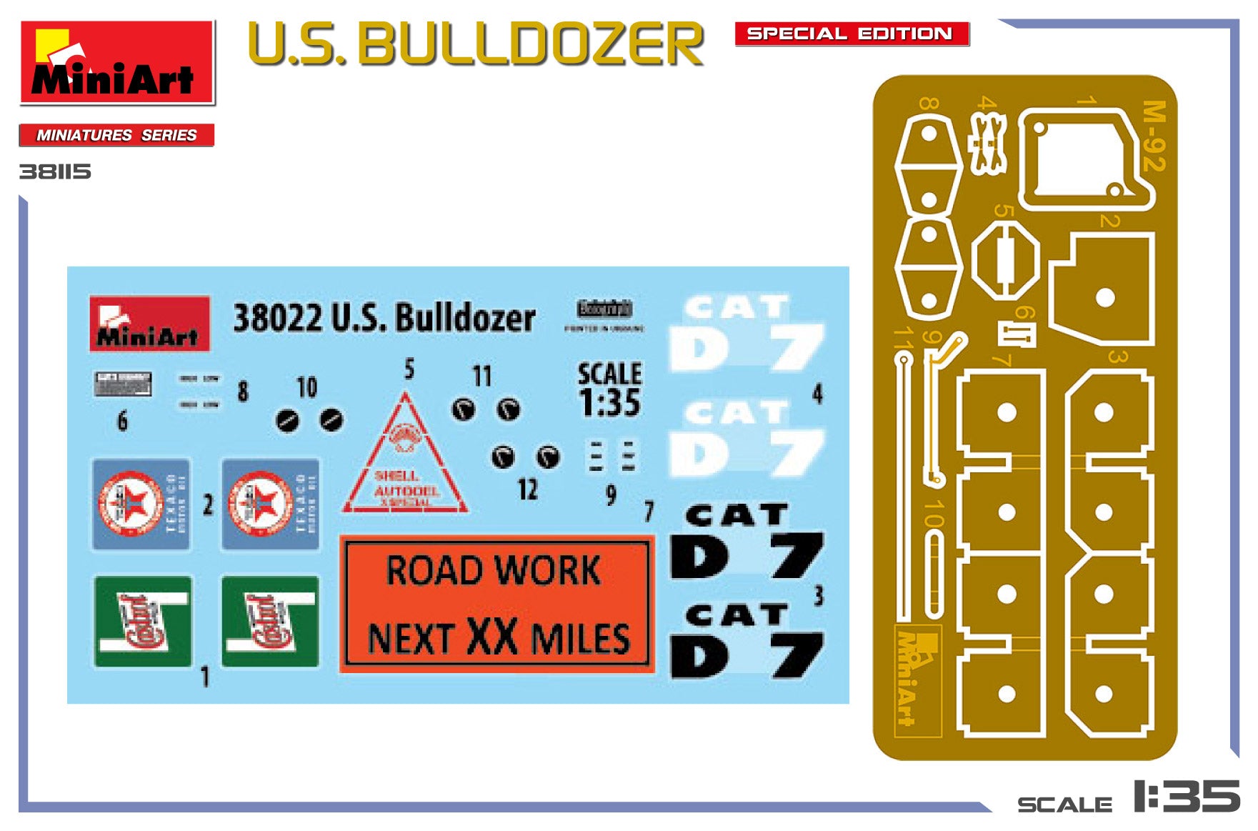 miniart-38115-maquette-bulldozer-special-edition-1-35 image 4