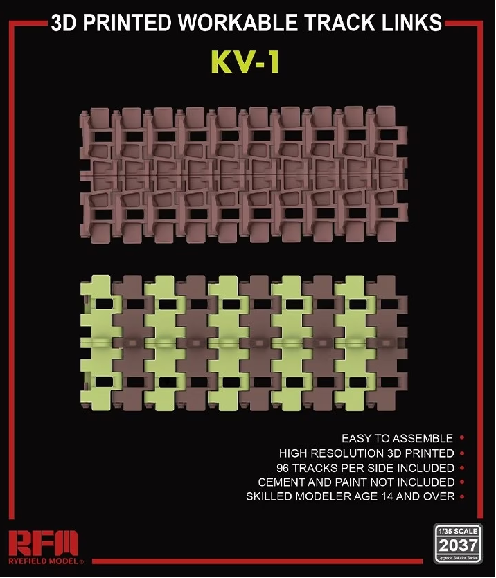 rye-field-model-2037-chenilles-kv-1-maquette-1-35-3d-articul-es image 1