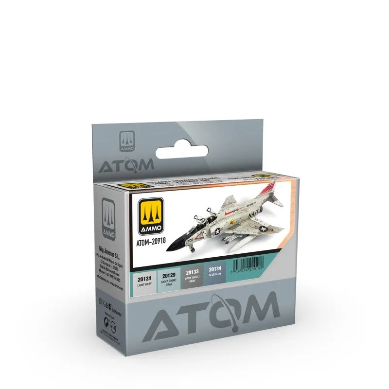 ammo-atom-20918-us-navy-peinture-acrylique-4x20ml-avion image 1
