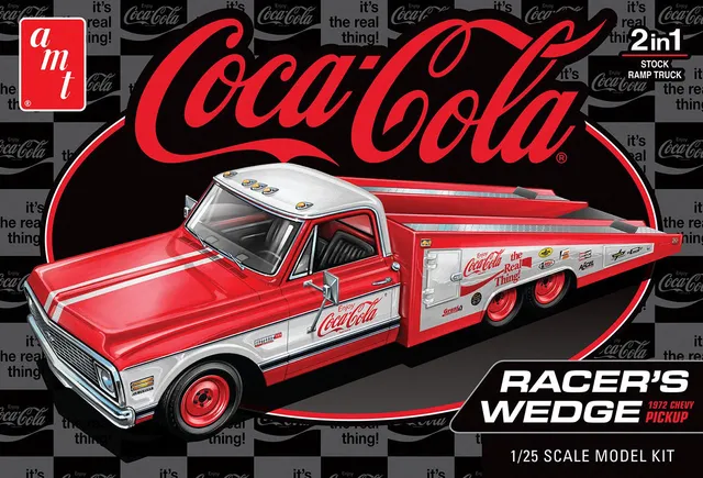 amt-1972-chevy-racer-s-wedge-coca-cola-maquette-1-25 image 1