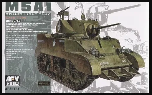 afv-club-35161-m5a1-light-tank-maquette-char-1-35-late image 1