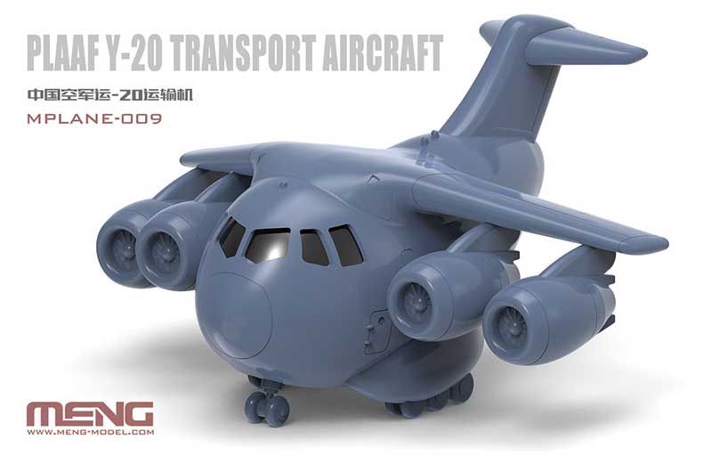 meng-mplane-009-y-20-egg-plane-maquette-avion-transport-chinois image 2