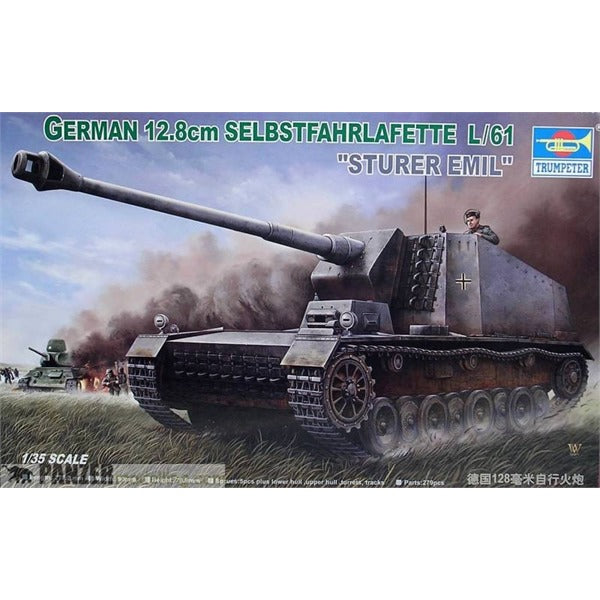 trumpeter-00350-sturer-emil-1-35-maquette-char-allemand image 1