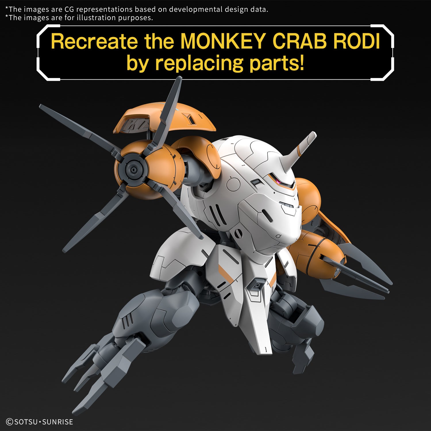 bandai-hg-ibo-monkey-rodi-maquette-1-144-urdr-hunt image 4